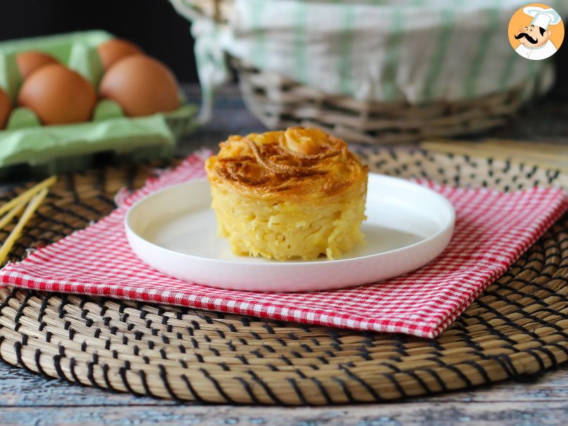 Omelete de espaguete na Air Fryer