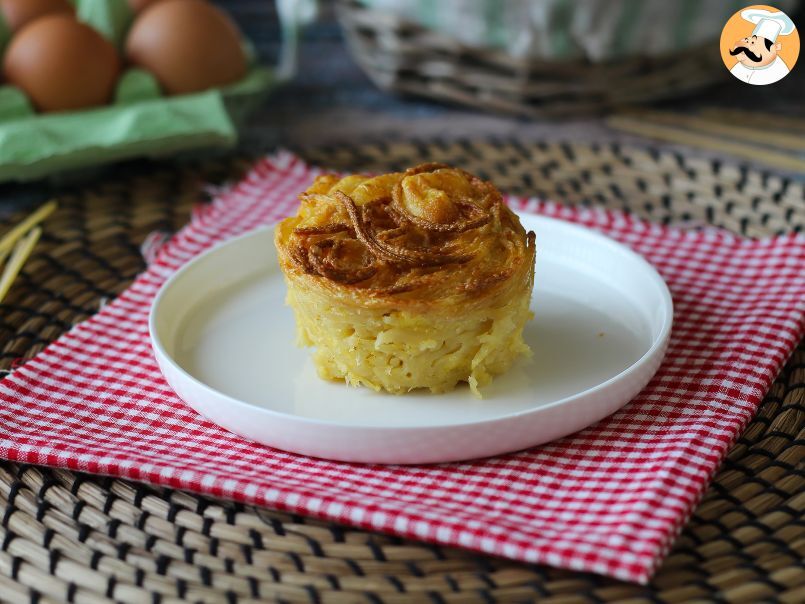 Omelete de espaguete na Air Fryer - foto 2