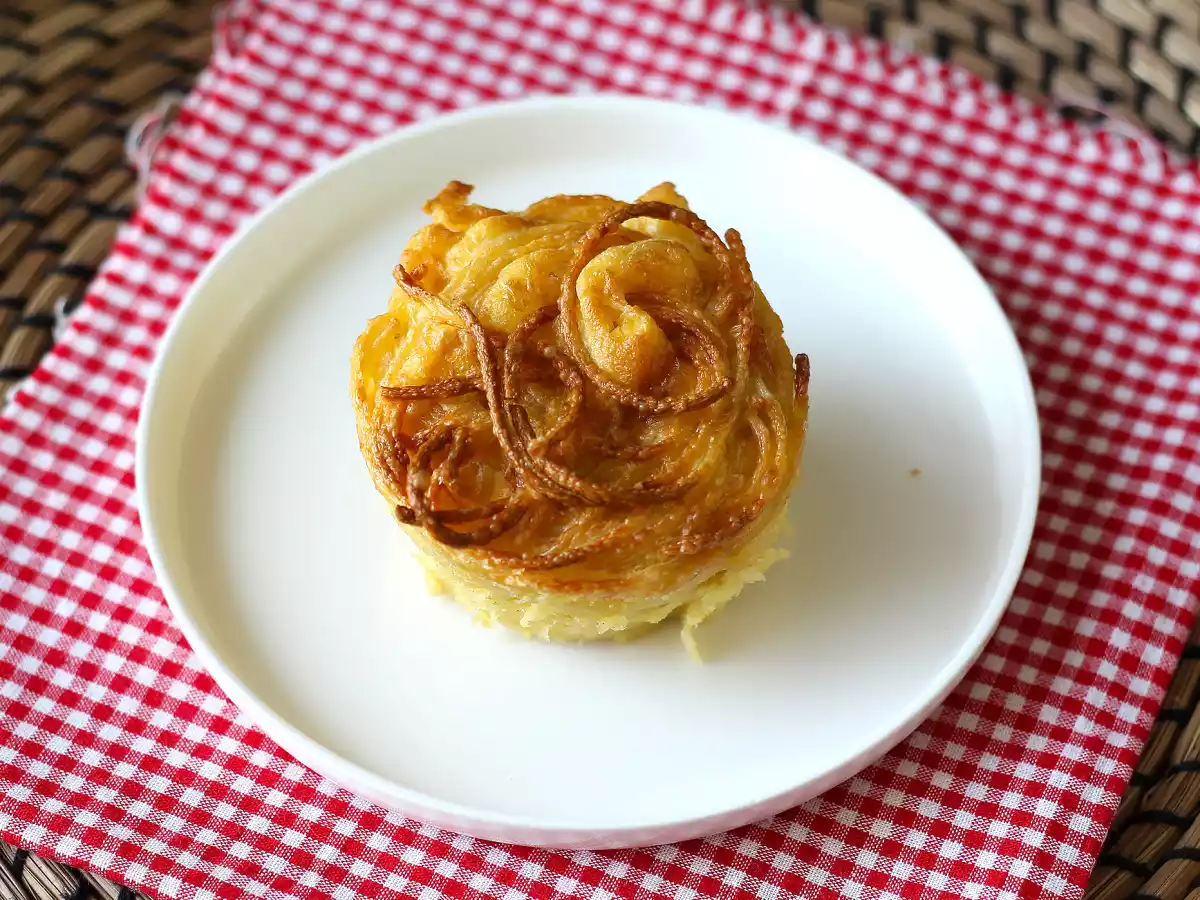 Omelete de espaguete na Air Fryer - foto 3