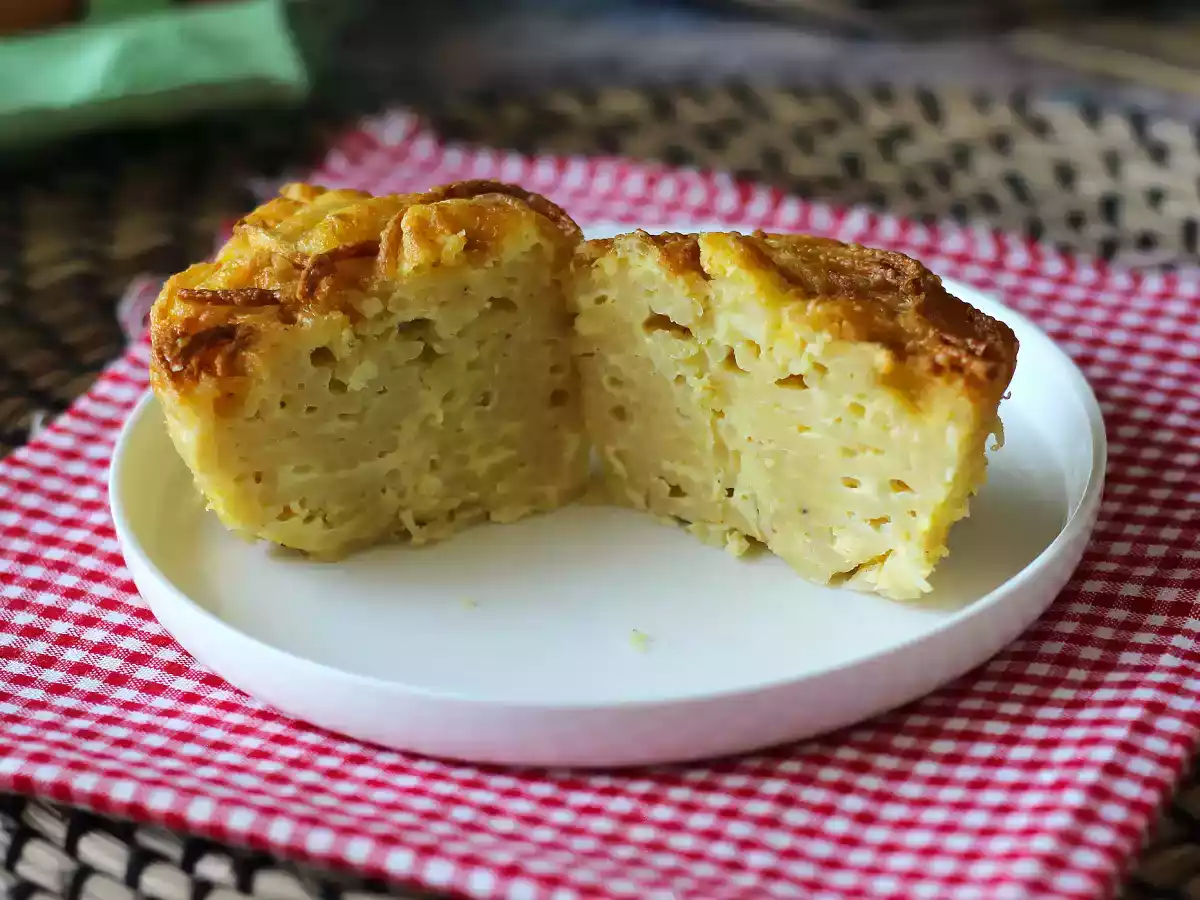 Omelete de espaguete na Air Fryer - foto 4