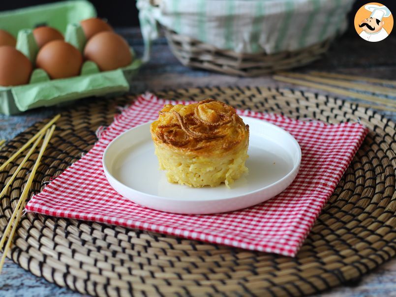 Omelete de espaguete na Air Fryer - foto 5