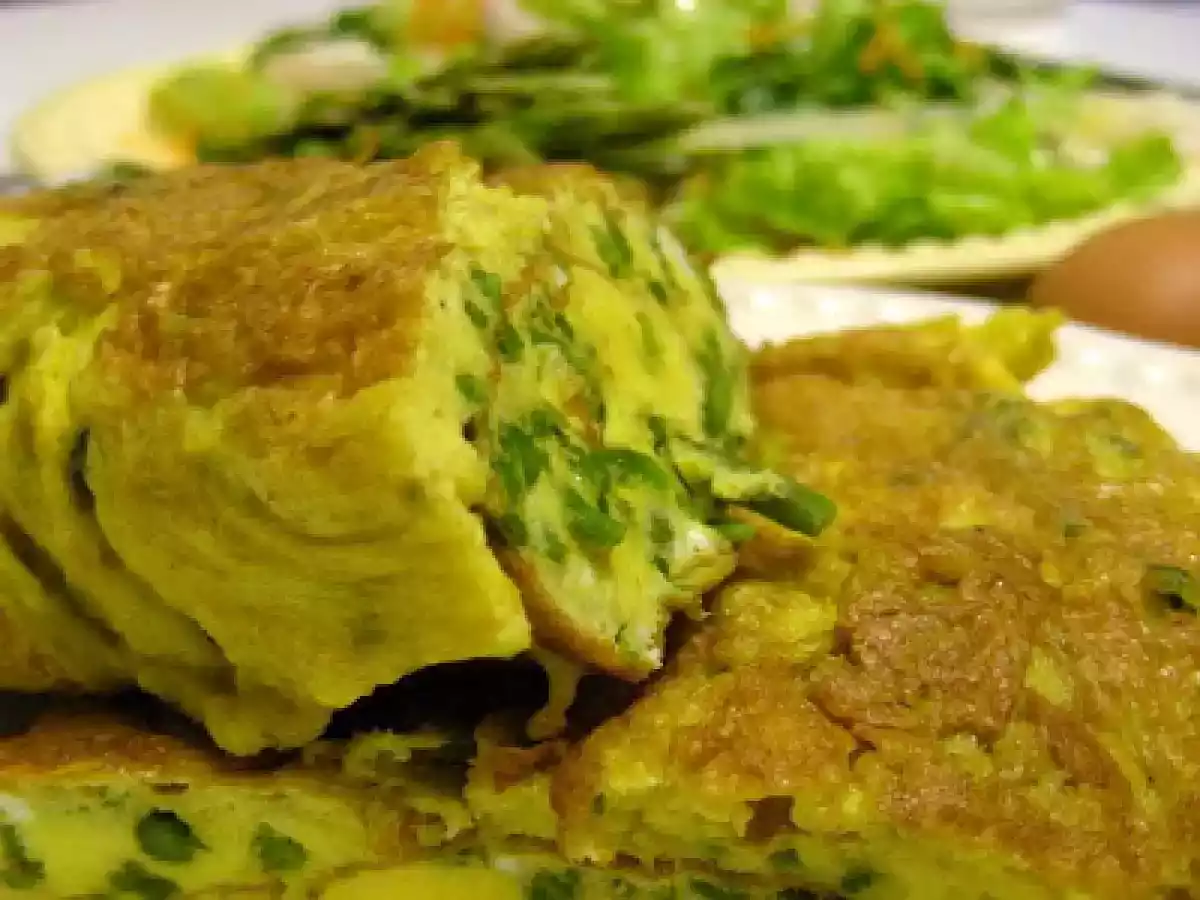 Omelete de Espargos Selvagens - foto 4