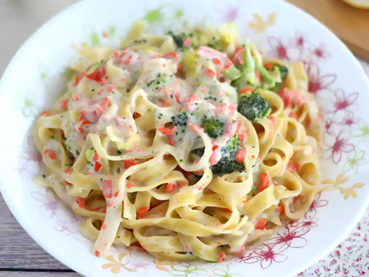 One pot pasta - Salmão e Brócolis - foto 2