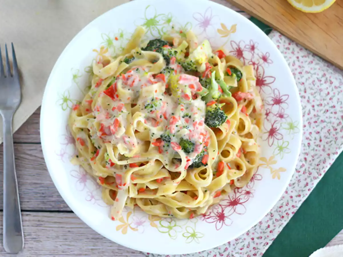 One pot pasta - Salmão e Brócolis - foto 3