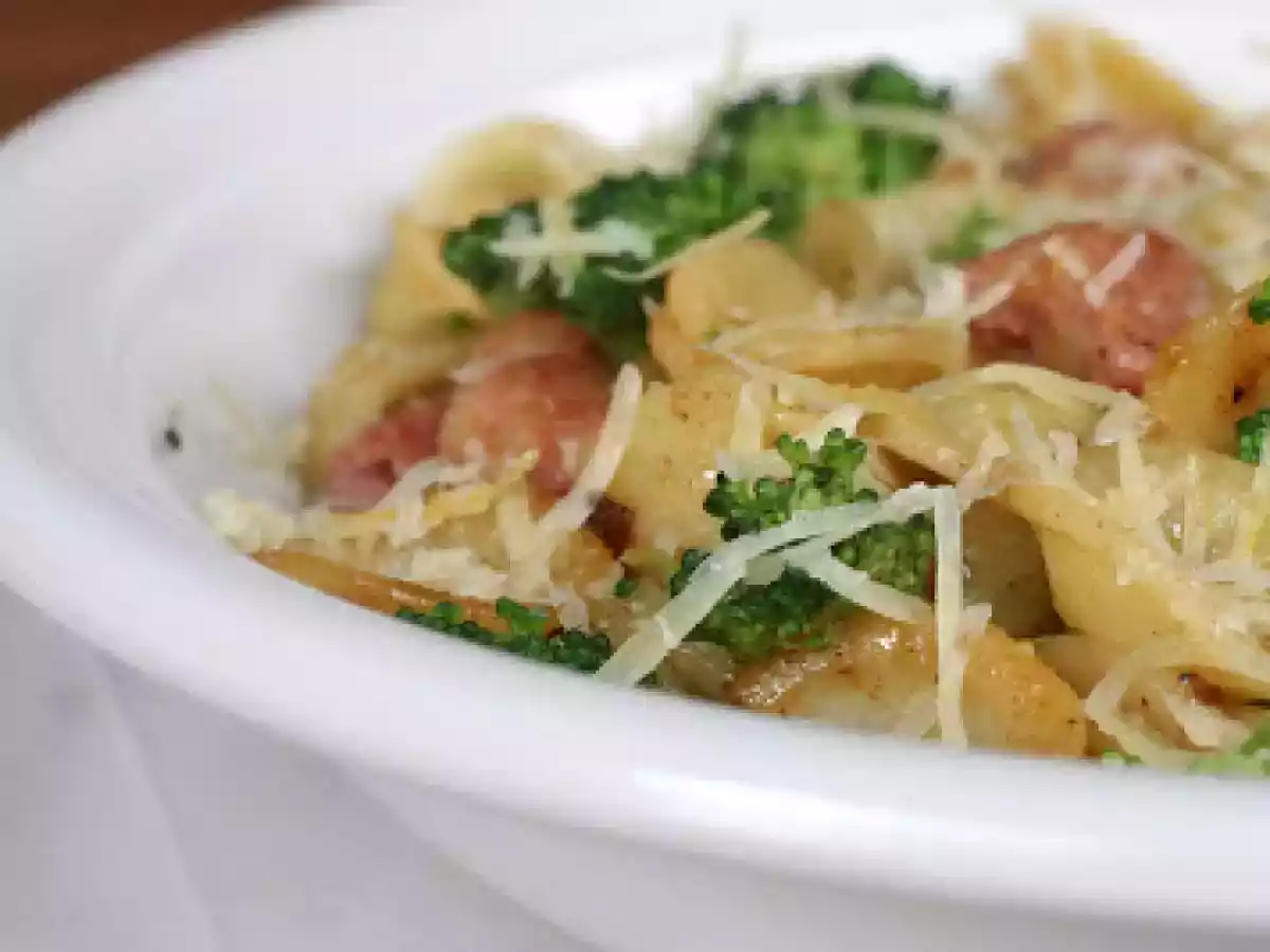 Orecchiette com Brócolis e Lingüiça - foto 2