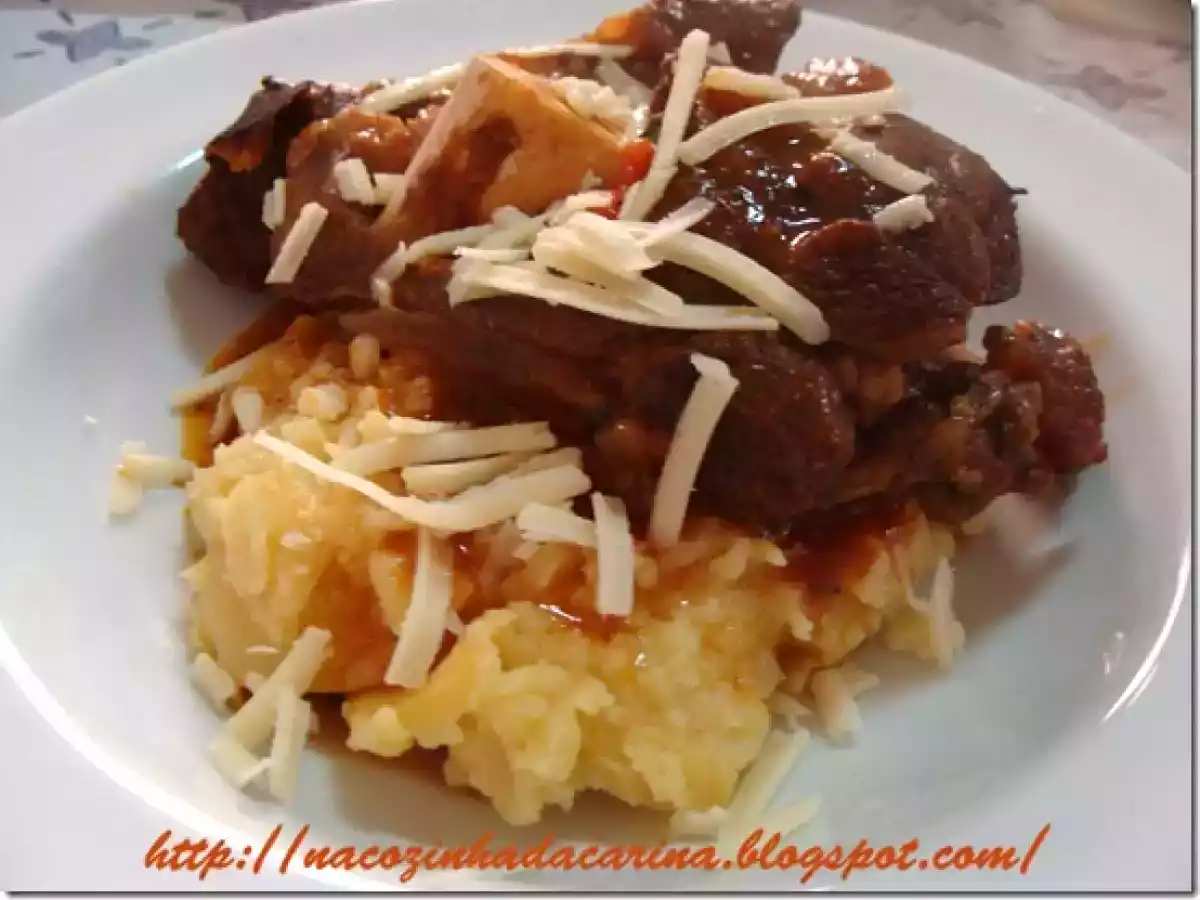 Ossobuco com Polenta
