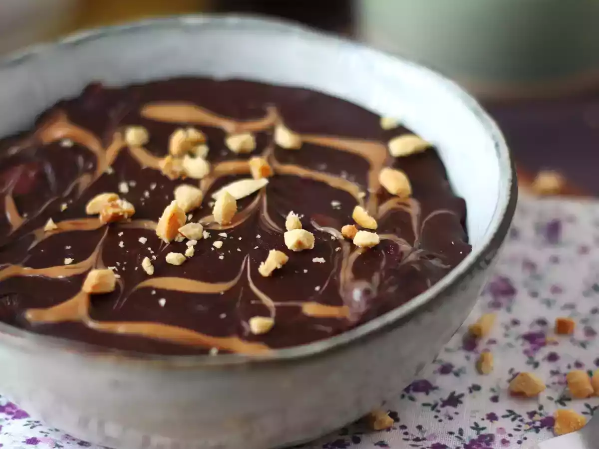 Overnight oat de frutas vermelhas e chocolate, a explosão de sabor para começar o seu dia! - foto 4