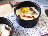 Ovo com queijo de cabra e tomate seco na Air Fryer!, foto 1