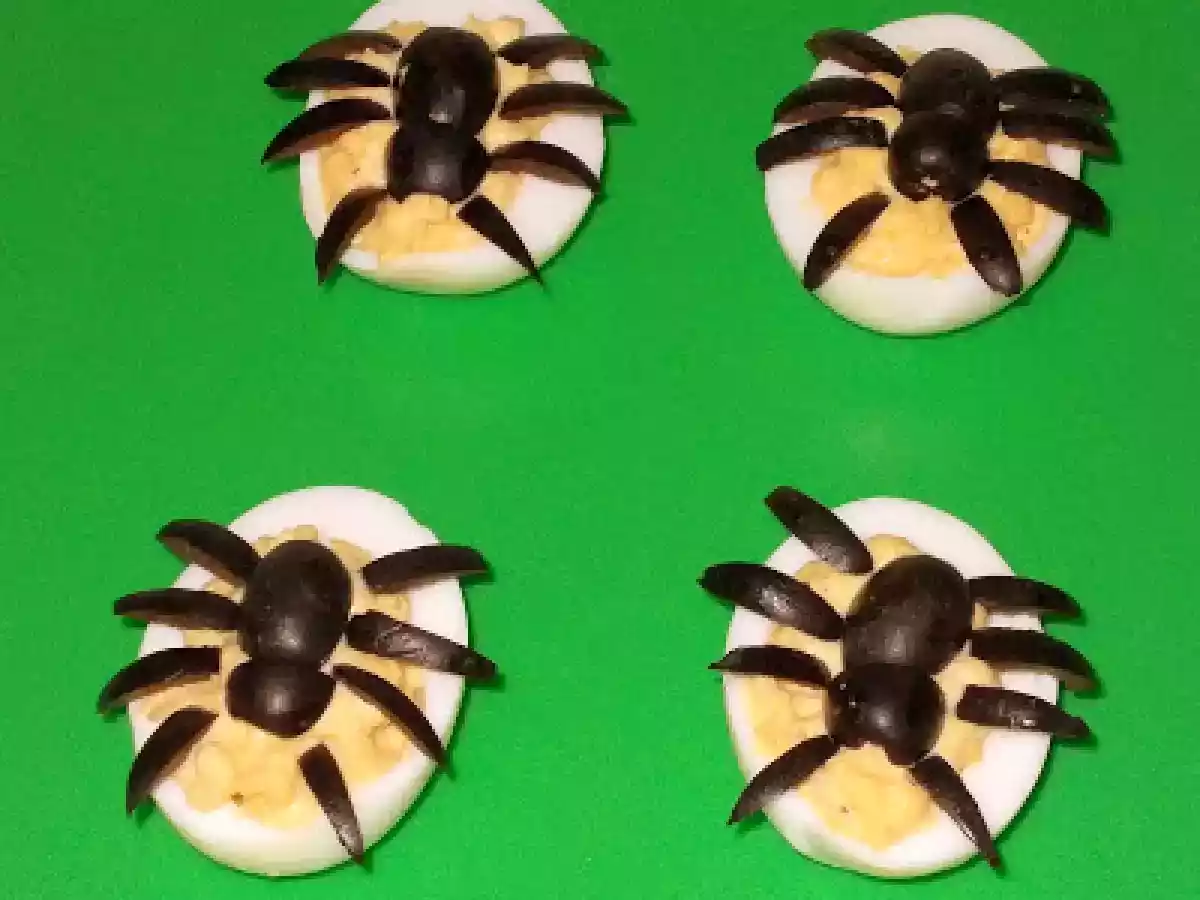 Ovos Aranhas Halloween