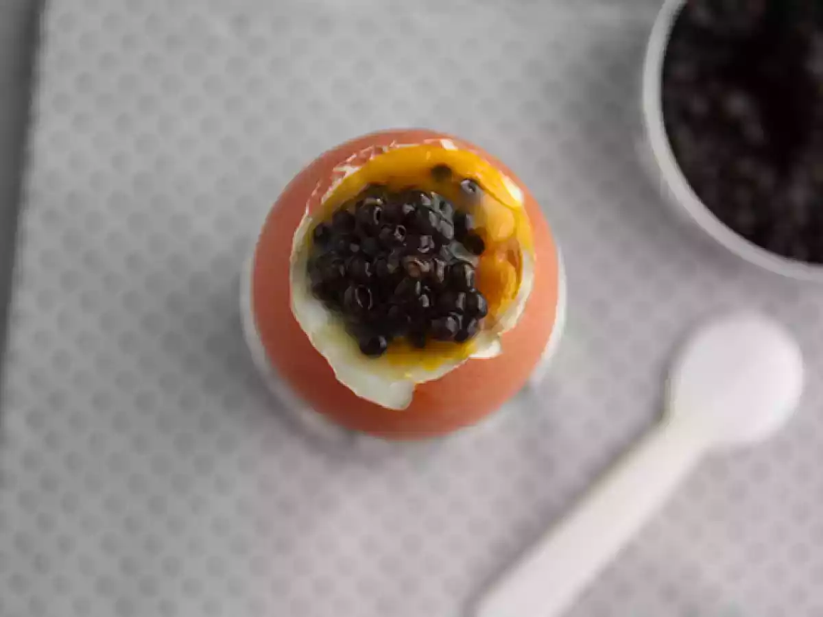 Ovos com caviar - foto 2