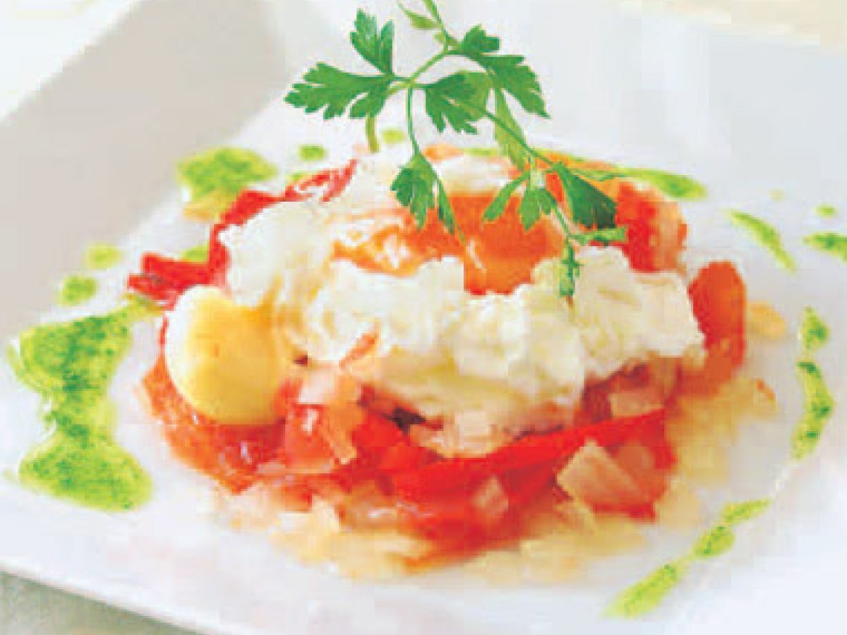Ovos com Verduras