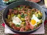 Ovos rotos (huevos rotos) sem fritura e mais saudável, foto 2