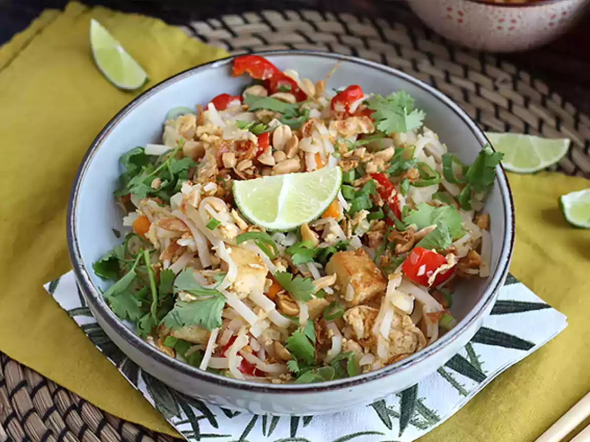 Pad thai de tofu