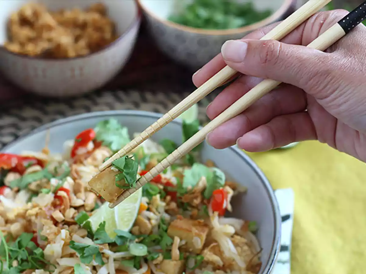 Pad thai de tofu - foto 4