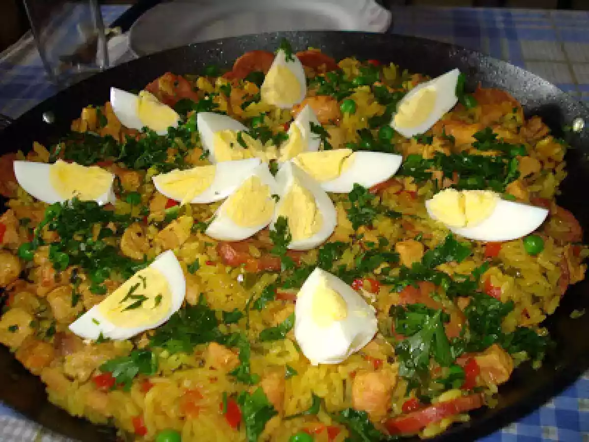 Paella Caipira