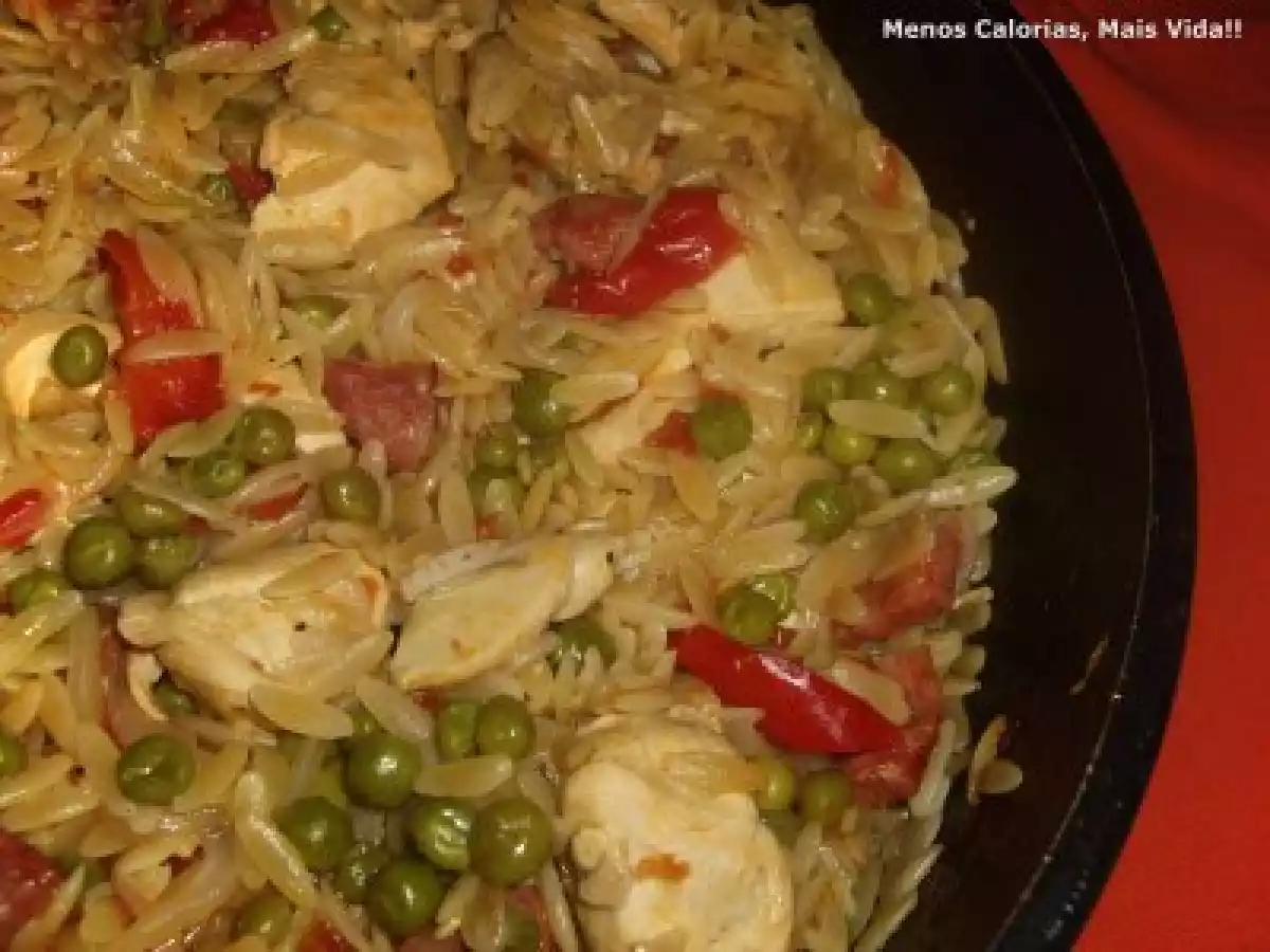 Paella de Baguinhos (ou Massa Pevide)