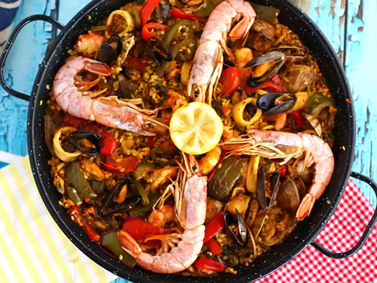 Paella de frutos do mar - foto 2