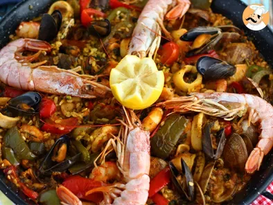 Paella de frutos do mar, foto 2