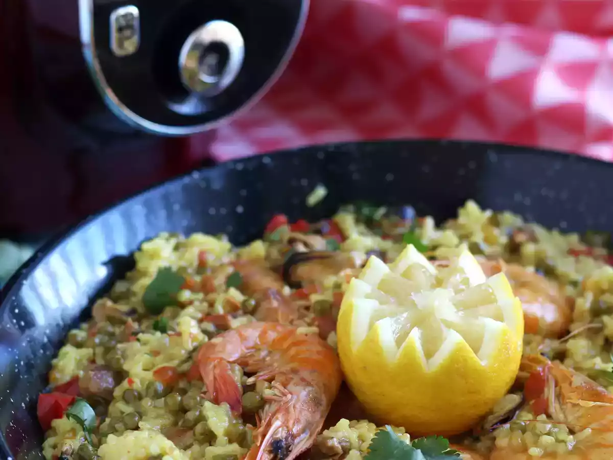 Paella super rápida na panela de pressão (Cookeo) - foto 3