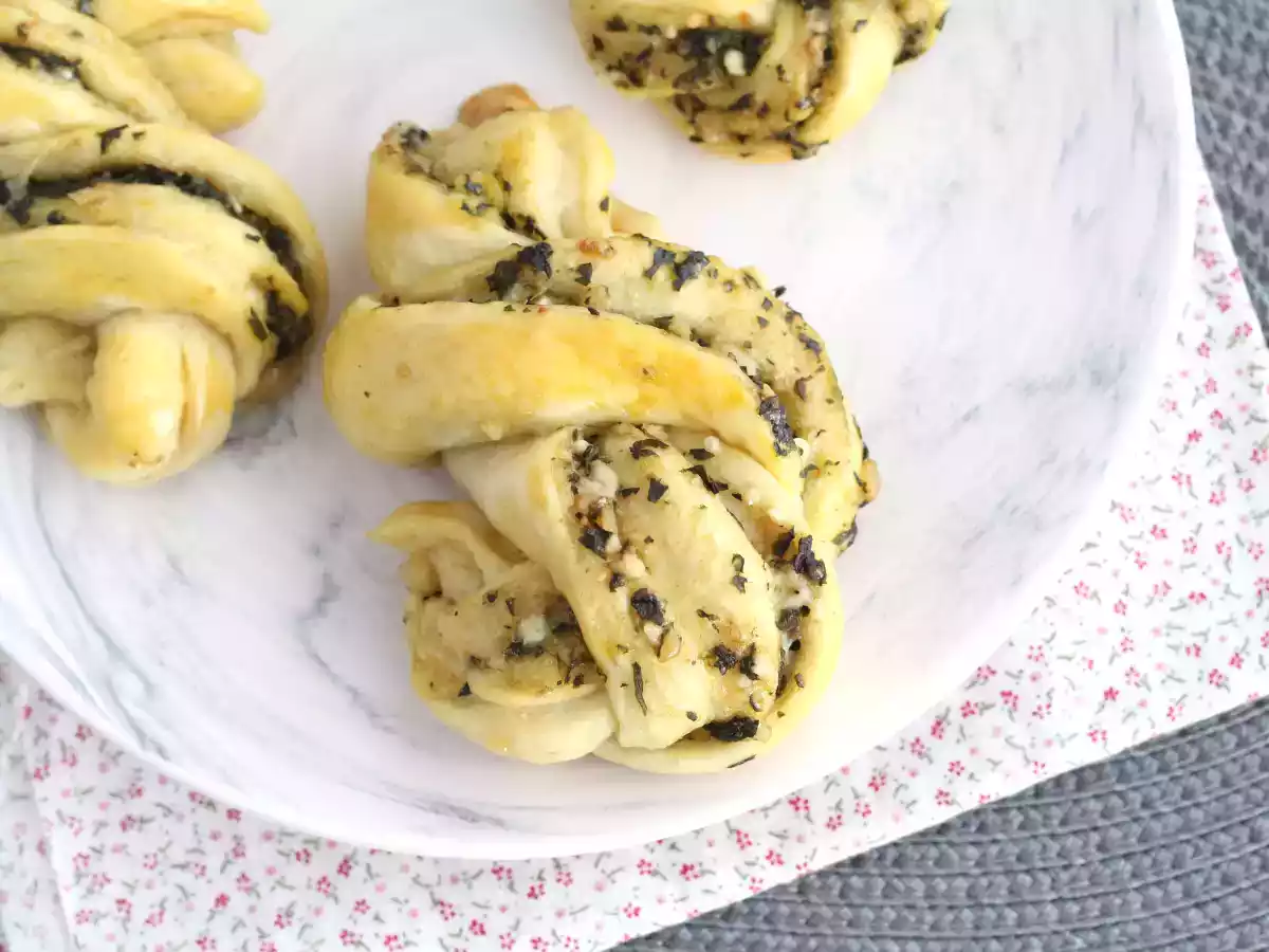 Pães de trança ao pesto - foto 2