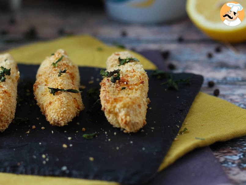 Palitos de peixe empanados e assados na Air Fryer! - foto 3