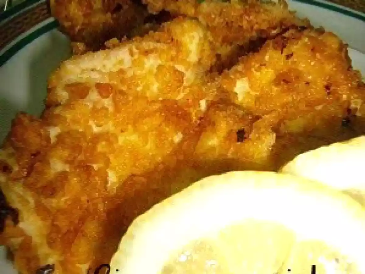 Panados de frango em crosta de corn flakes