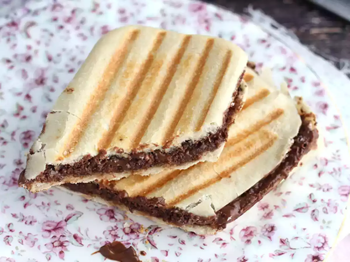 Panini de chocolate e avelã - foto 4