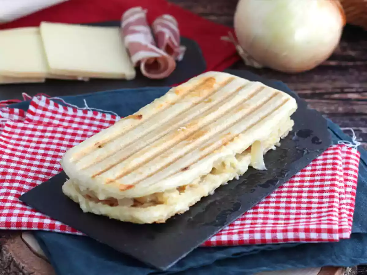Panini de queijo (sanduíche tostex) - foto 4
