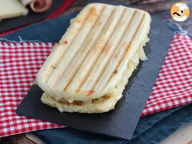 Panini de queijo (sanduíche tostex) - foto 2