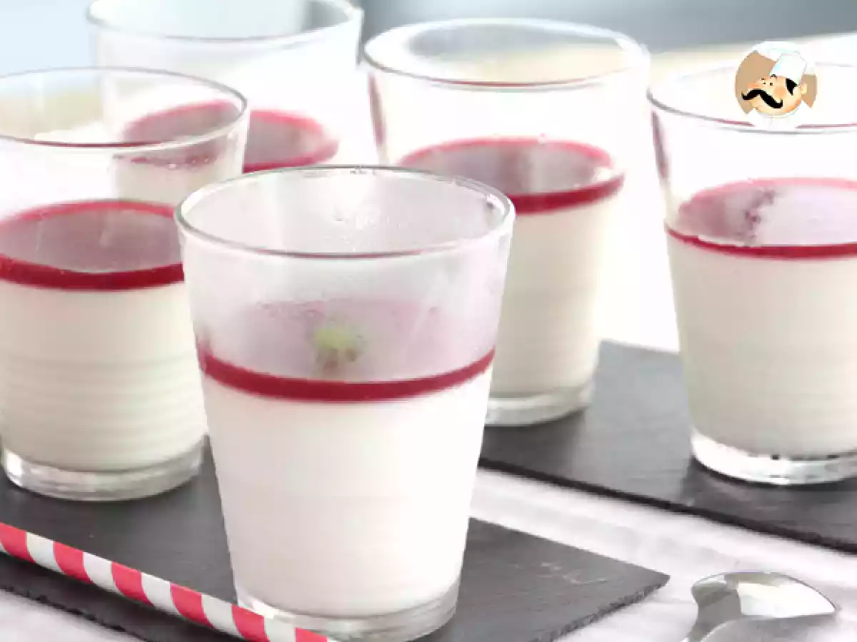 Panna Cotta ao coulis de framboesa - foto 2