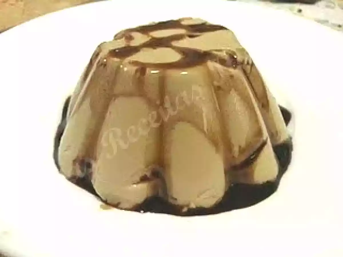Panna cotta de cafe