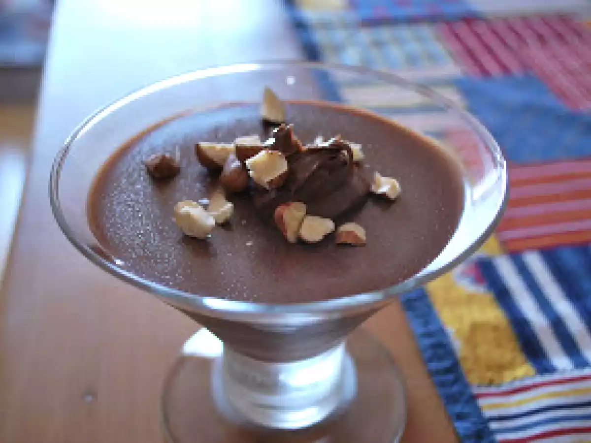 Panna cotta de Nutella