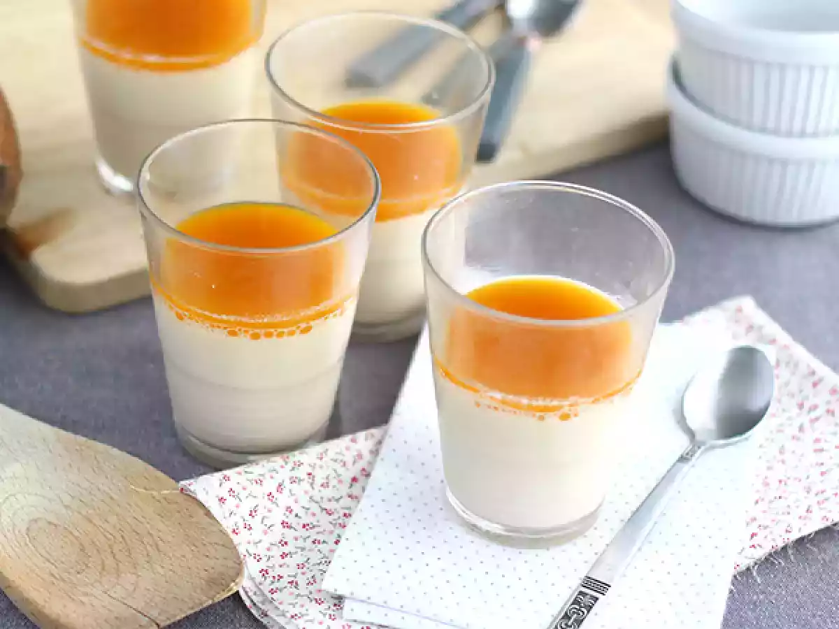 Panna Cotta vegan sabor coco - foto 2