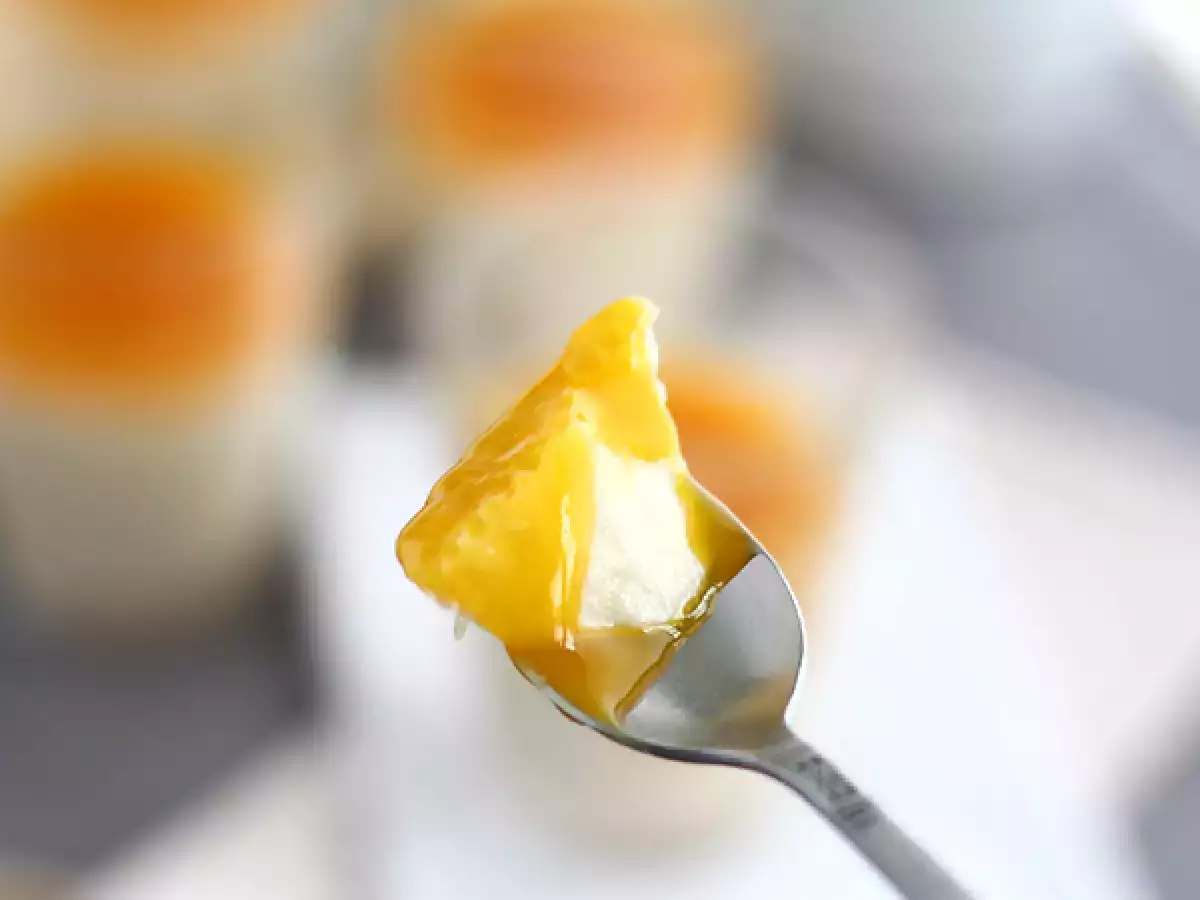 Panna cotta vegana sabor coco - foto 4