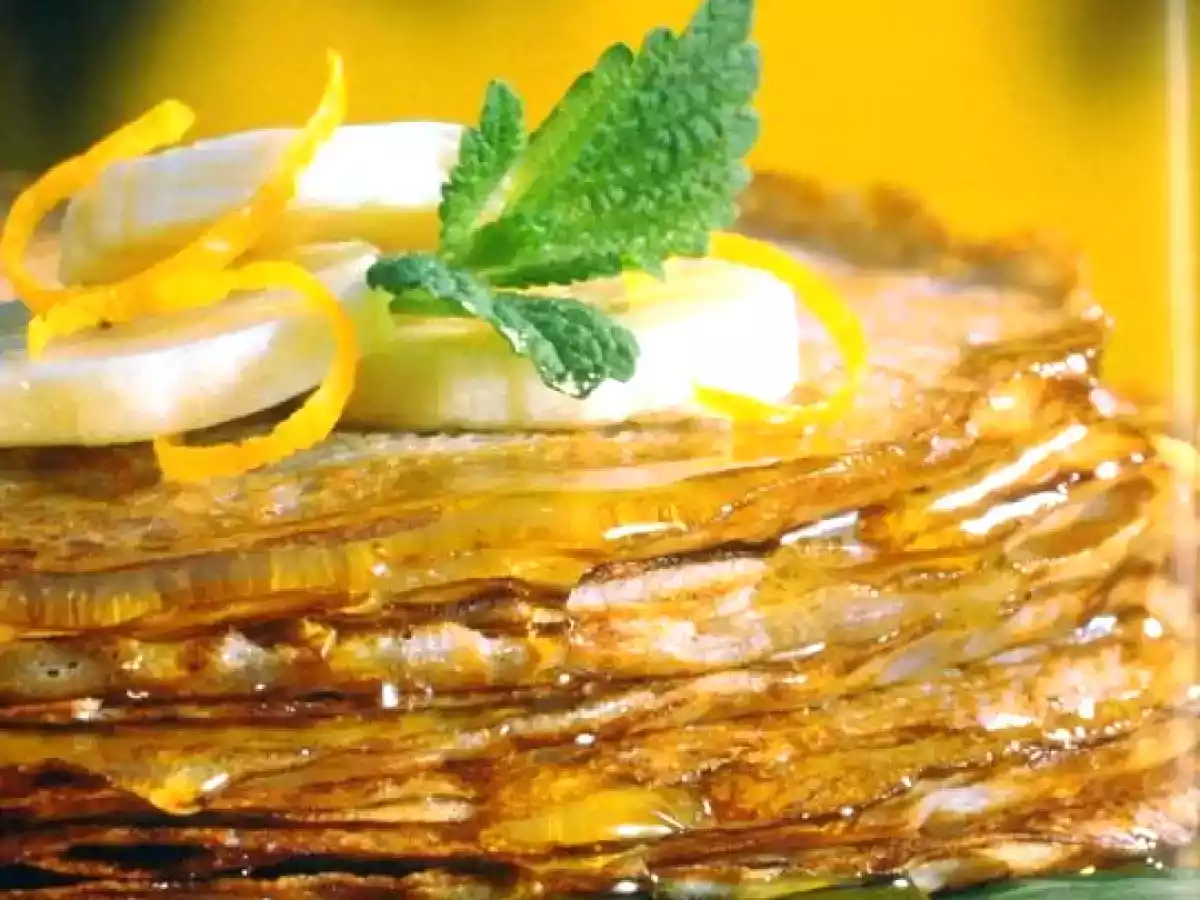 Panqueca de banana tailandesa