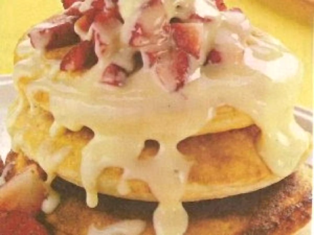 Panqueca de leite condensado