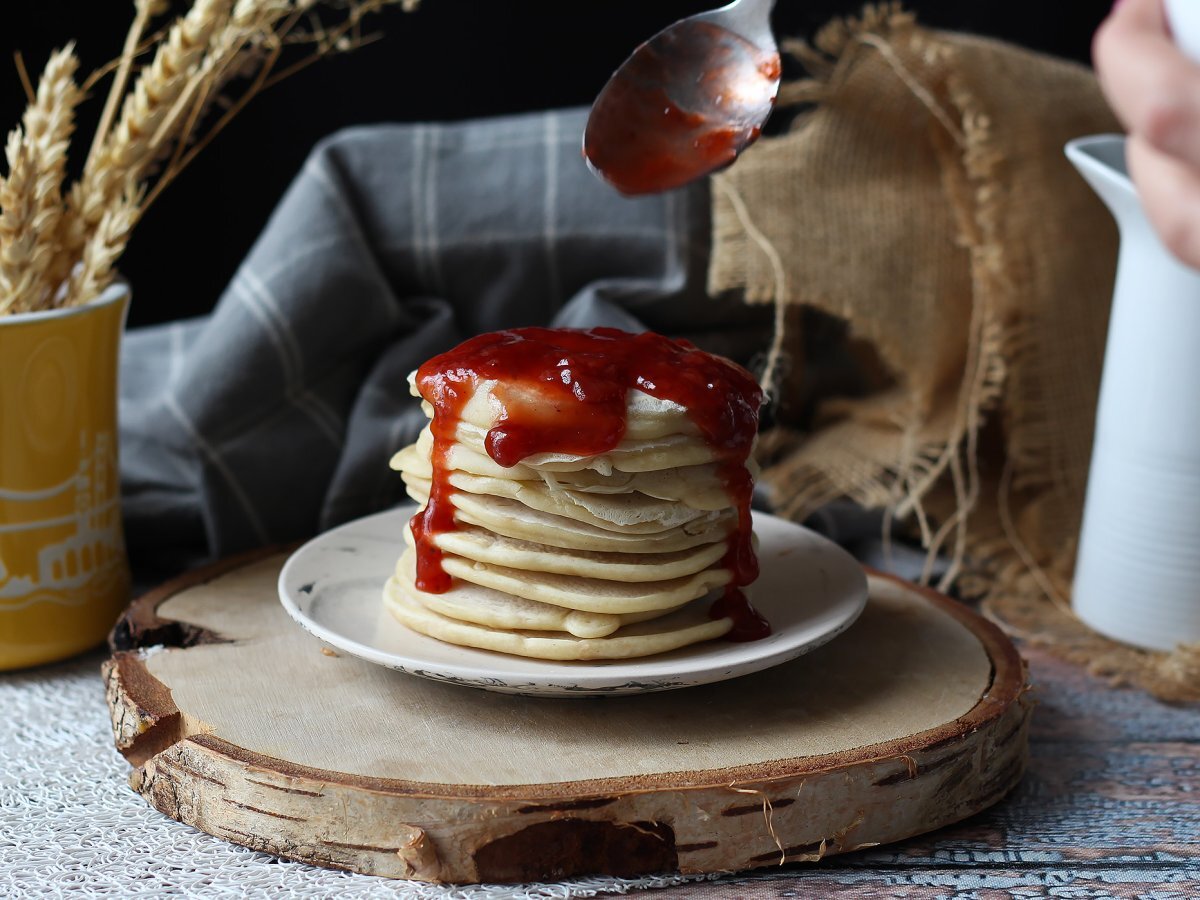 Panqueca vegana com ovo de linhaça: macia, simples e saudável