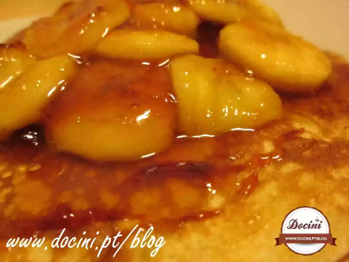 Panquecas de Banana com Bananas Caramelizadas - foto 2
