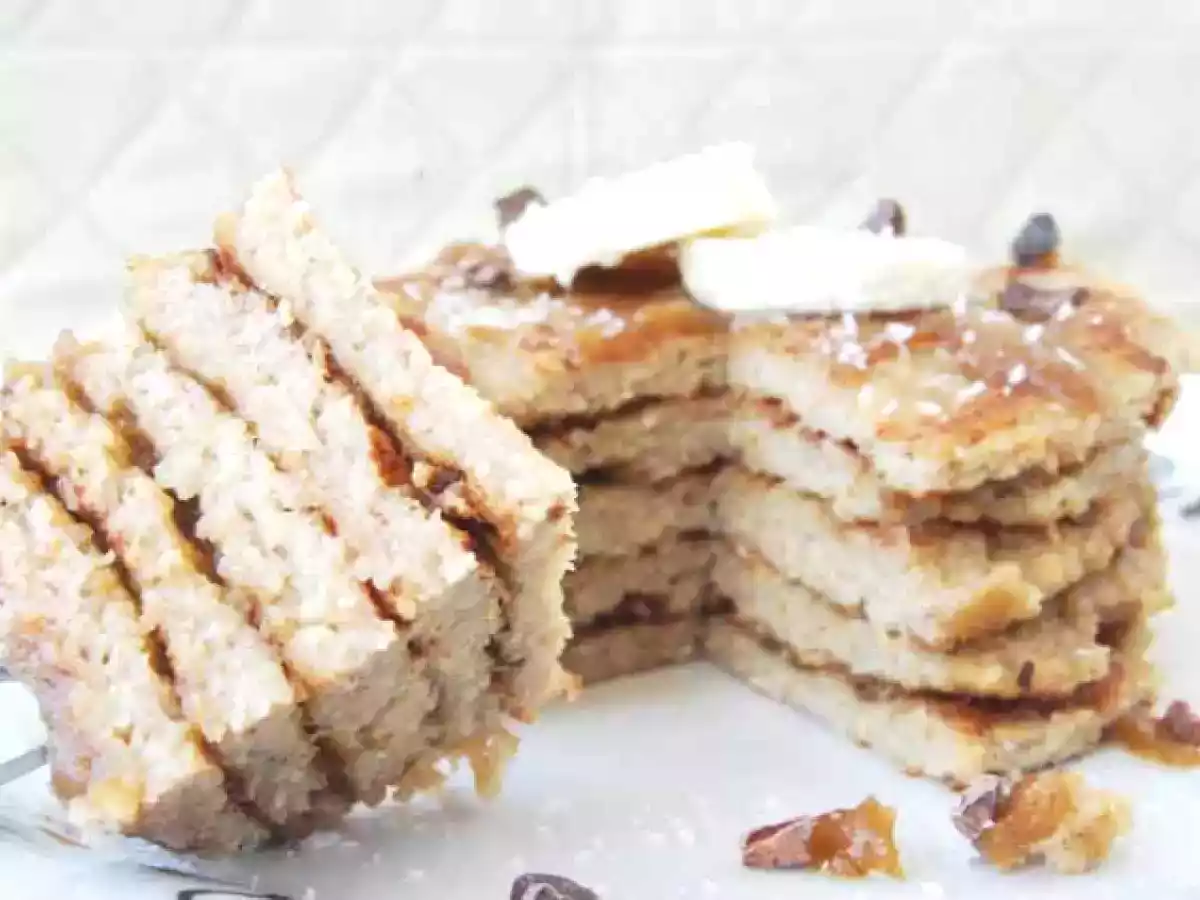 Panquecas de Banana com Caramelo de Tâmaras (sem açúcar) - foto 4
