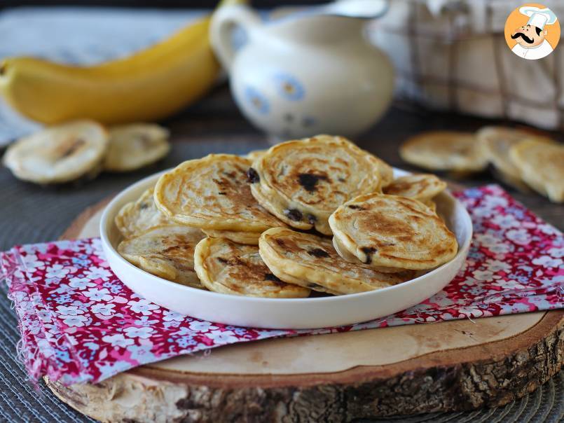 Panquecas de banana sem adição de açúcar e super fofinhas!