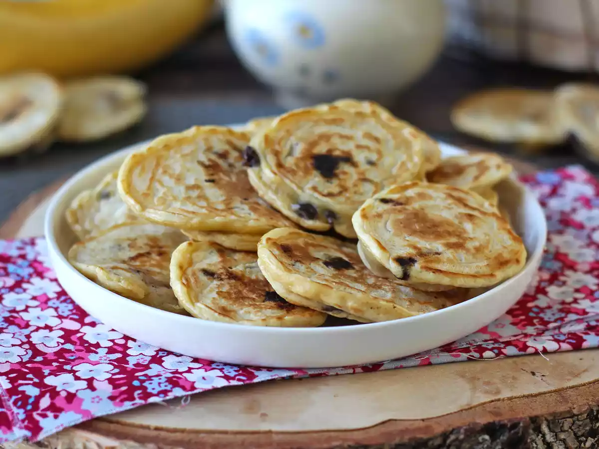 Panquecas de banana sem adição de açúcar e super fofinhas! - foto 3