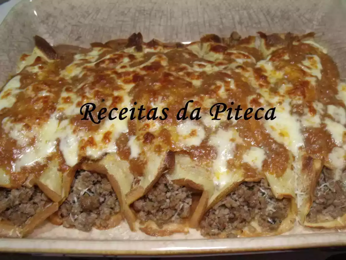 Panquecas de carne picada