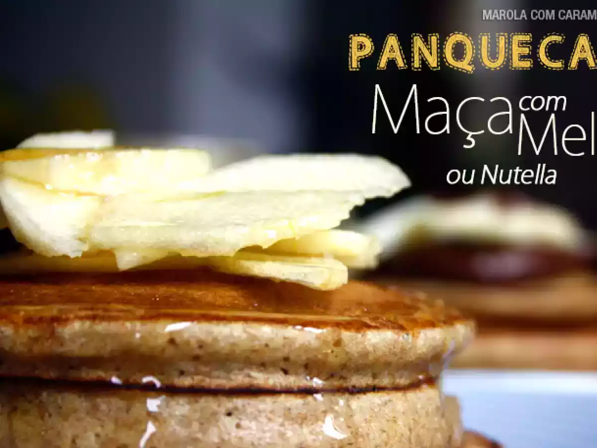 Panquecas de Maçã com Nutella