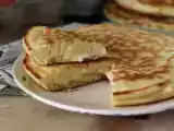 Panquecas de queijo versão croque monsieur, foto 1