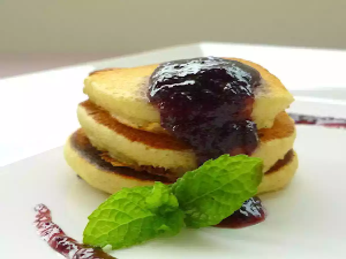 Panquecas de ricota e aveia