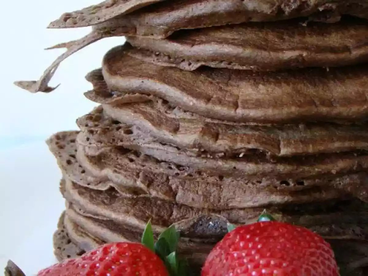Panquecas Integrais de Alfarroba com Aroma de Baunilha