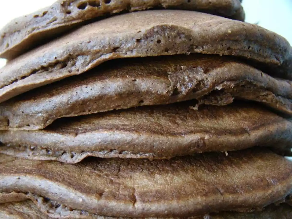 Panquecas Integrais de Alfarroba com Aroma de Baunilha - foto 3