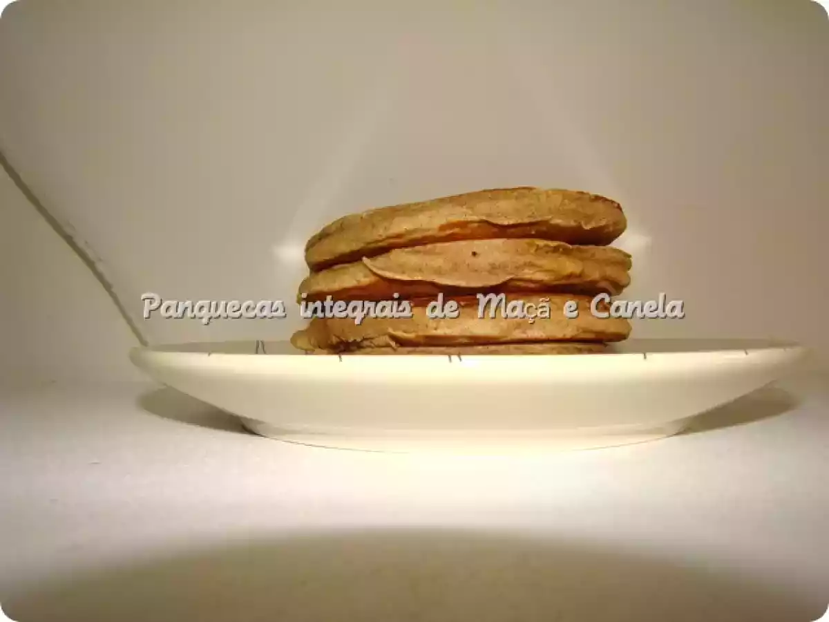Panquecas integrais de Maçã e Canela - foto 2