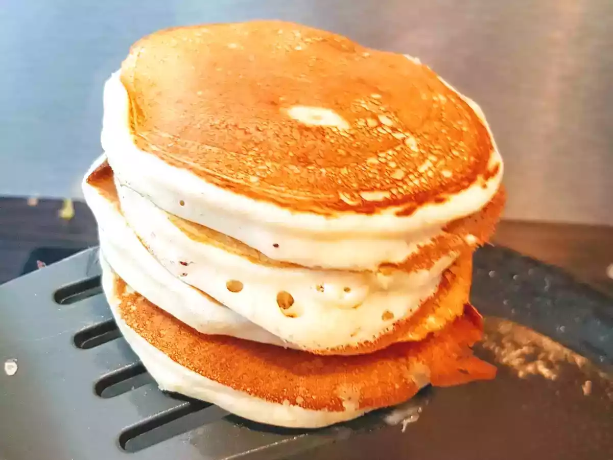 Panquecas proteicas com whey, a lanche perfeito antes do treino!