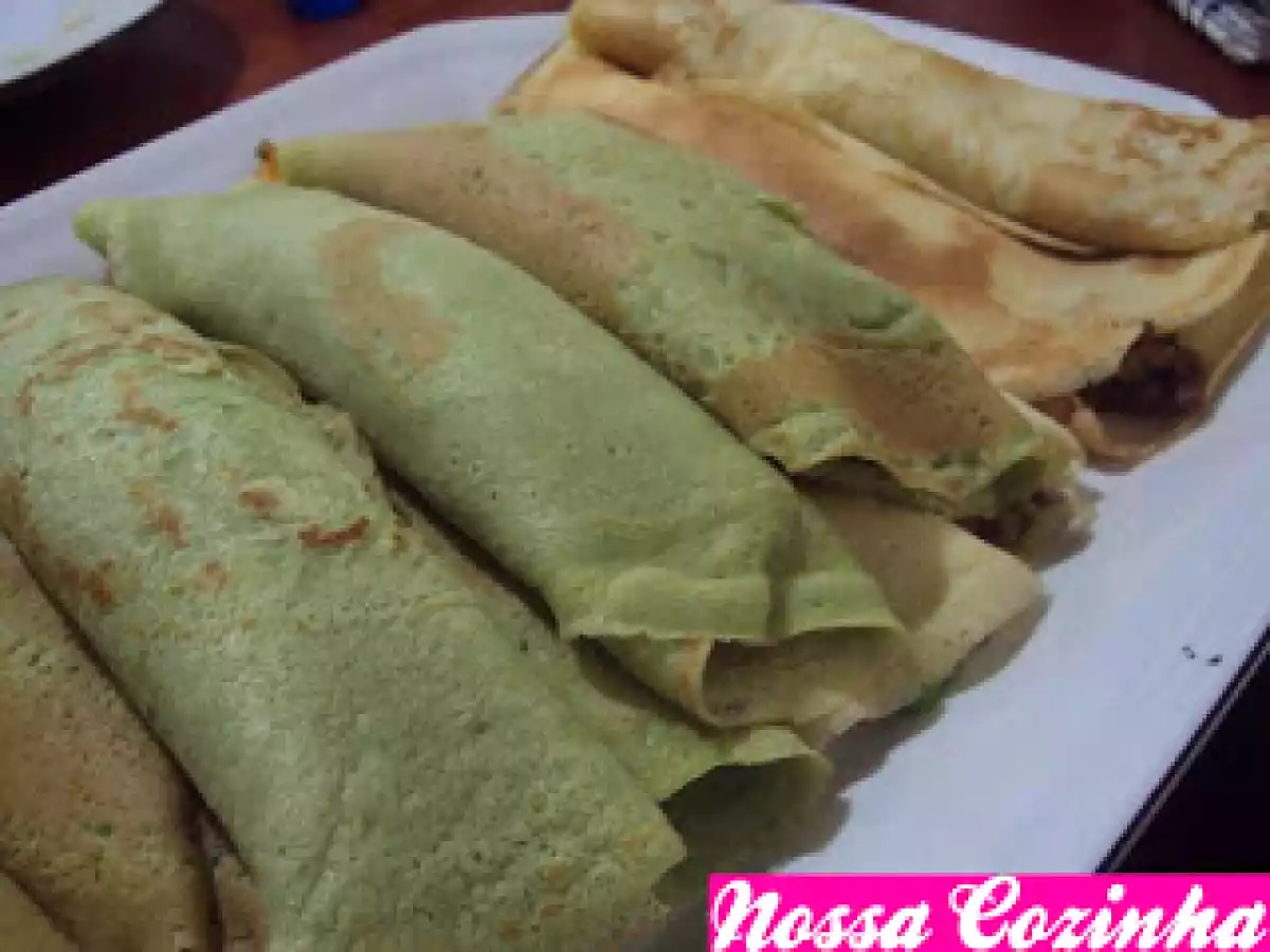 Panquecas saudáveis Nossa Cozinha